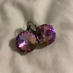Purple Sabika Earrings